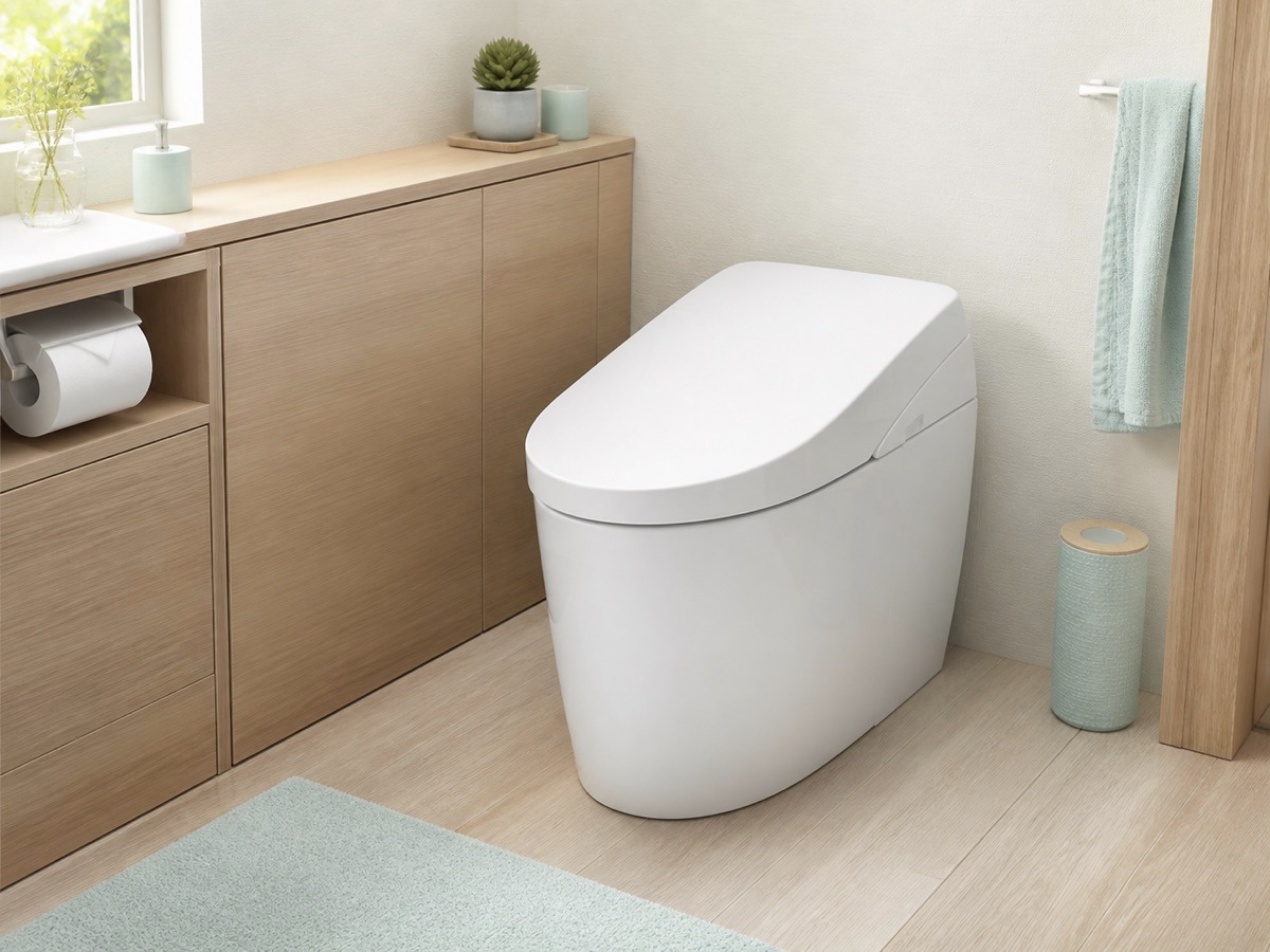 すっきりしたトイレ製品・空間のイメージ